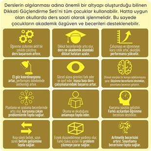 Adeda Dikkati Güçlendirme Seti 8 Yaş (2.Sınıf)