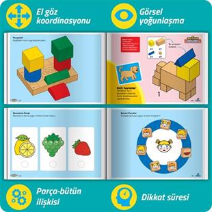 Adeda Dikkati Güçlendirme Seti Plus 3 Yaş