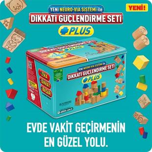 Adeda Dikkati Güçlendirme Seti Plus 4 Yaş