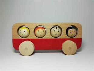 Ahşap Yolculu Otobüs