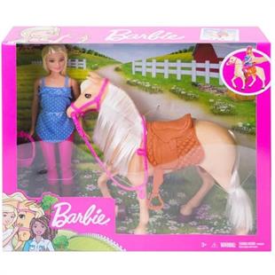 Barbie ve Güzel Atı Oyun Seti /Barbienin Hayvanları