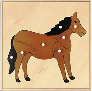 Hayvanlar 7’li Puzzle Set