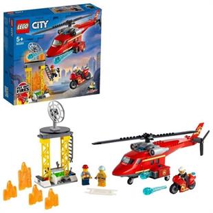 Lego City Fire Rescue Helicopter