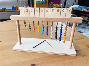 Montessori Askı Boncuk (1 - 10)