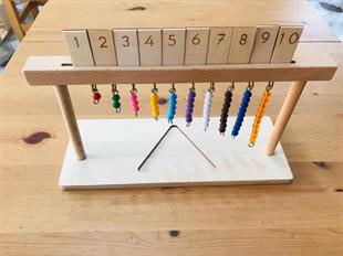 Montessori Askı Boncuk (1 - 10)