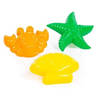 Polesie Kalıplar Yengeç  Deniz Yıldızı  Deniz Kabuğu  Paket Içinde