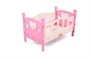 Polesie Oyuncak Bebek Için 5 Parça Pembe Demonte Yatak
