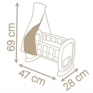 Smoby Baby Nurse Oyuncak Beşik