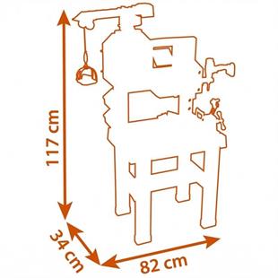 Smoby Black & Decker Vinçli Çalışma Tezgahı