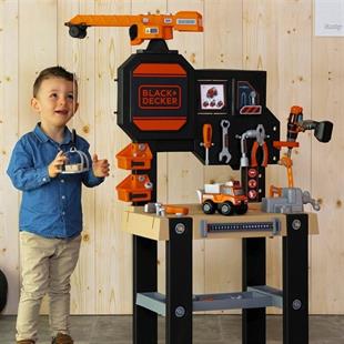 Smoby Black & Decker Vinçli Çalışma Tezgahı