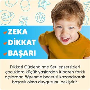 Adeda Dikkati Güçlendirme Seti 3 Yaş