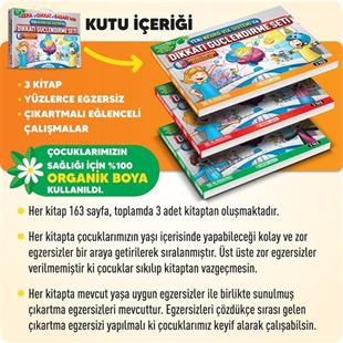 Adeda Dikkati Güçlendirme Seti 3 Yaş