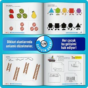 Adeda Dikkati Güçlendirme Seti Mixt 4-5 Yaş