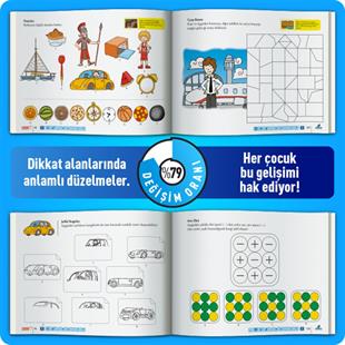 Adeda Dikkati Güçlendirme Seti Mixt 6-7 Yaş