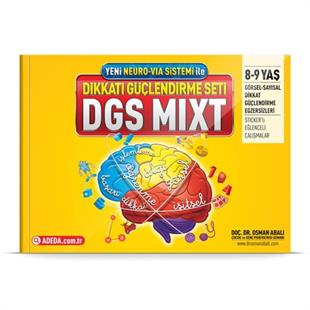 Adeda Dikkati Güçlendirme Seti Mixt 8-9 Yaş