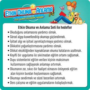 Adeda Etkin Okuma Ve Anlama Seti - 1.Kademe