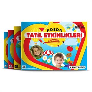 Adeda Tatil Etkinlikleri Kitabı - 1.Sınıf