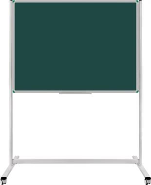 Çelik Emaye Yazı Tahtası Tekerlekli Ayaklı Sabit Tek Taraflı 90x120 cm