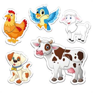 Circle Toys Baby Puzzle Çiftlik Hayvanları