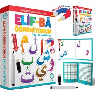 Circle Toys Elif-Bâ Öğreniyorum Yaz-Sil Aktiviteli
