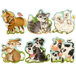 Circle Toys Lovely Puzzle Farm Anımals