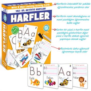 Circle Toys Yaz-Sil Harfler