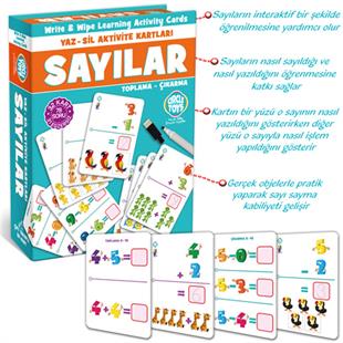 Circle Toys Yaz-Sil Sayılar
