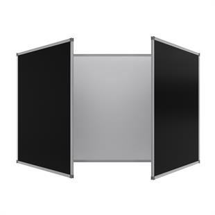 Duvara Monte Laminat Kapaklı Yazı Tahtası 120x150 cm Yeşil+Siyah