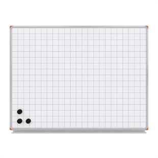 Kareli Mıknatıslı Yüzey Duvara Monte Yazı Tahtası 120x200 cm