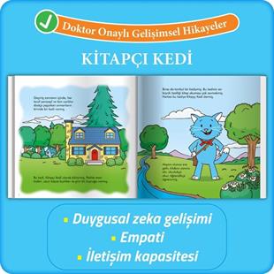 Adeda Kitapçı Kedi - Gelişimsel Hikayeler Serisİ-1