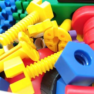 Küçük Mühendislik Sihirli Dişliler Seti - 62 Parça