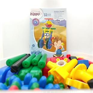 Küçük Mühendislik Sihirli Dişliler Seti - 62 Parça