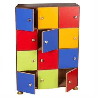 Oscar 12 Kapaklı Ayakkabılık