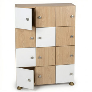 Oscar 12 Kapaklı Ayakkabılık