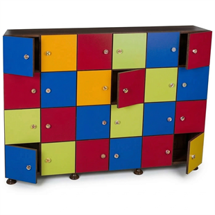 Oscar 24 Kapaklı Ayakkabılık