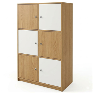 Oscar Altı Kapaklı Kişisel Dolap