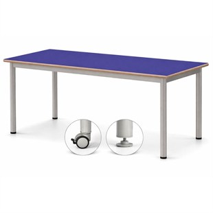 Oscar Dikdörtgen Tekerlekli Masa