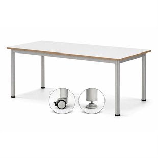 Oscar Dikdörtgen Tekerlekli Masa