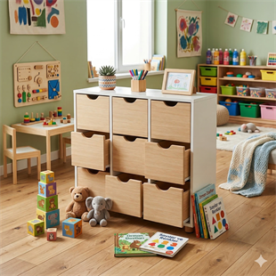 Oscar Dokuz Çekmeceli Dolap