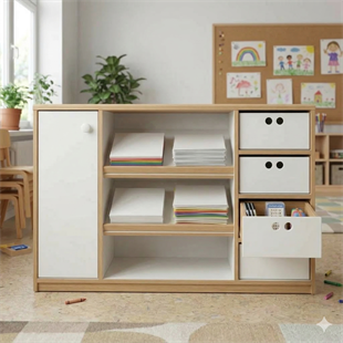 Oscar Kitaplık Dolabı