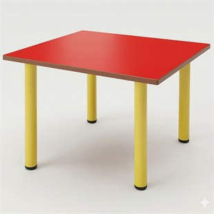Oscar Metal Leg Square Table