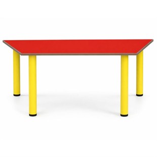 Oscar Metal Legs Parallelogram Table
