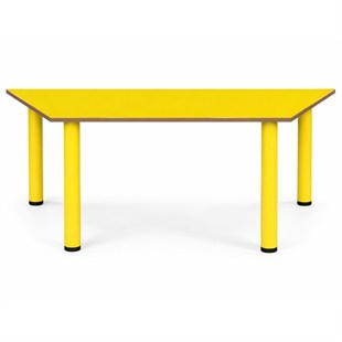 Oscar Metal Legs Parallelogram Table