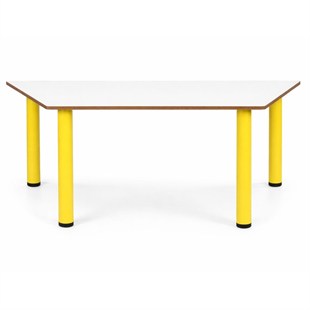Oscar Metal Legs Parallelogram Table