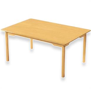 Oscar Naturel Kontra Dikdörtgen Masa