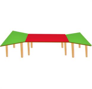 Oscar Paralel Köşeli Masa Seti