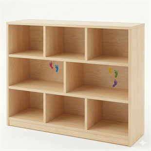 Oscar Sekiz Bölmeli Dolap