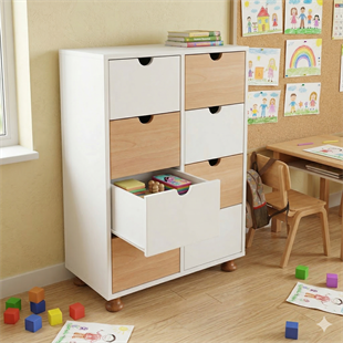 Oscar Sekiz Çekmeceli Dolap