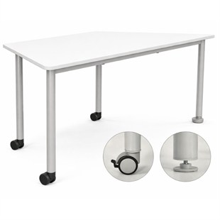 Oscar Tekerlekli Trapez Masa