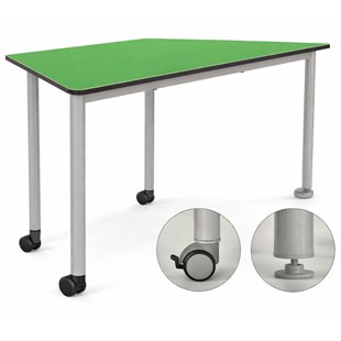 Oscar Tekerlekli Trapez Masa